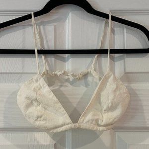 KASHA linen bra - Size small
